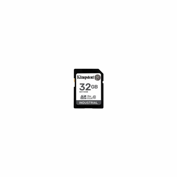 Průmyslová 32GB SDHC, paměťová karta