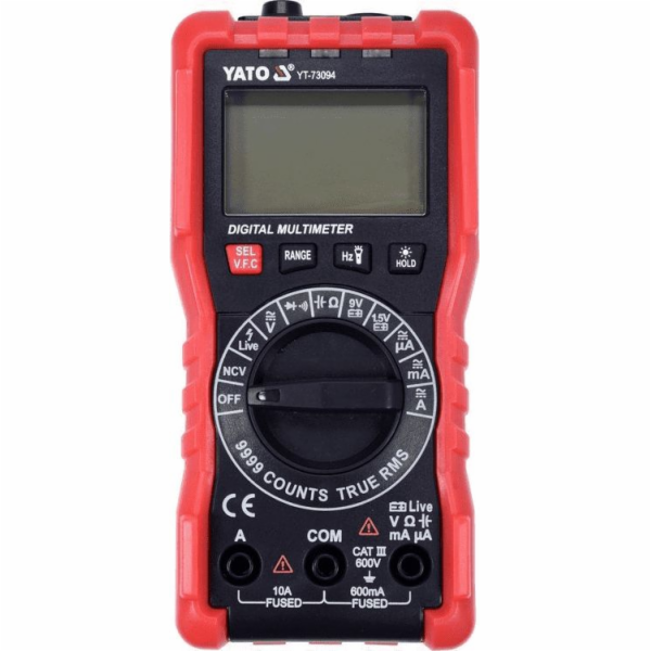 Yato YATO DIGITÁLNÍ MULTIFUNKČNÍ METR YT-73094