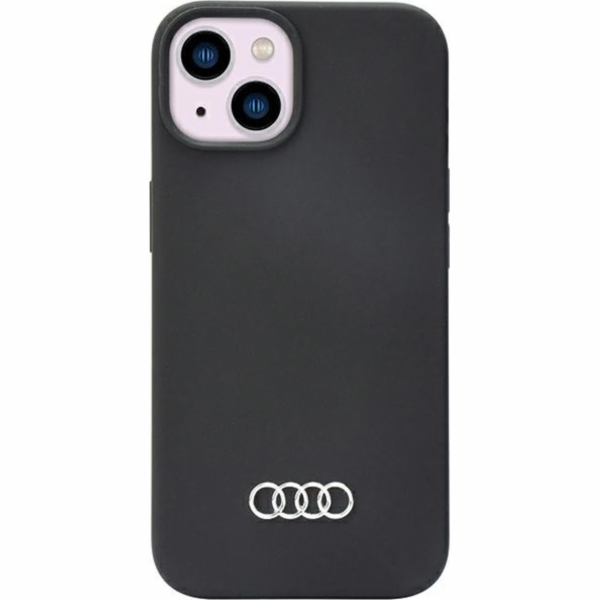 Audi Silikonový kryt pro iPhone 14 6.1 černý/černý pevný ...