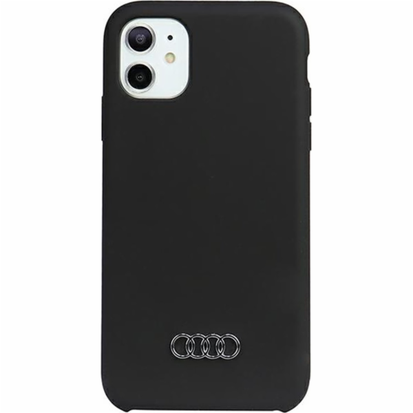 Audi Silikonový kryt Audi pro iPhone 11 / Xr 6.1 černý/če...