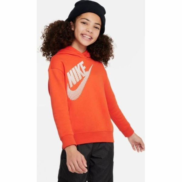 Nike Dívčí mikina NSW OS PO Hoodie Jr Dívčí DZ4620 633