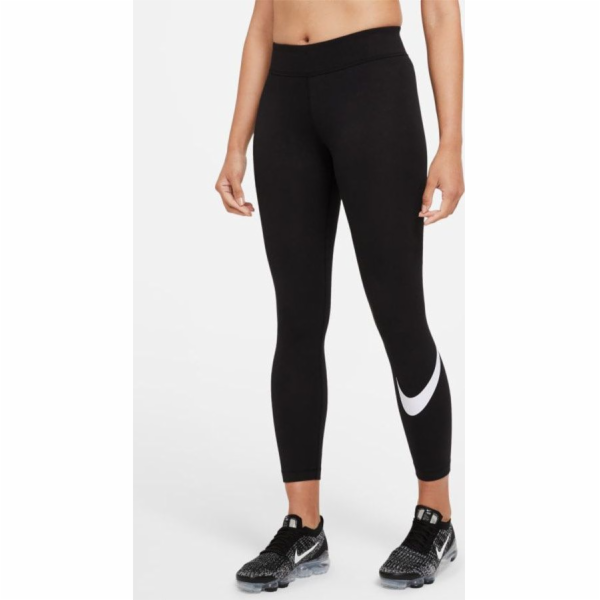 Nike Legíny Sportswear Essential SWOOSH CZ8530 010 černé ...