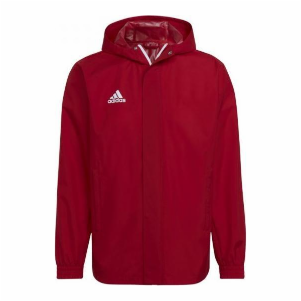 Adidas Pánská bunda Entrada 22 do každého počasí, červená...