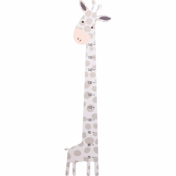 Kids Collection Dětská kolekce Dětský výškoměr ŽIRAFA na zeď