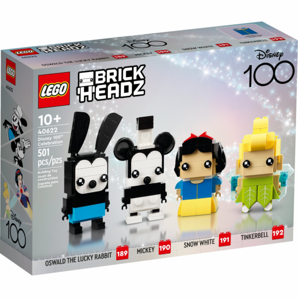 Lego BRICKHEADZ 40622 Oslava 100. Výročí společnosti Disney