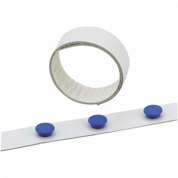 Durable Odolná magnetická páska samolepicí bílá na roli, ...