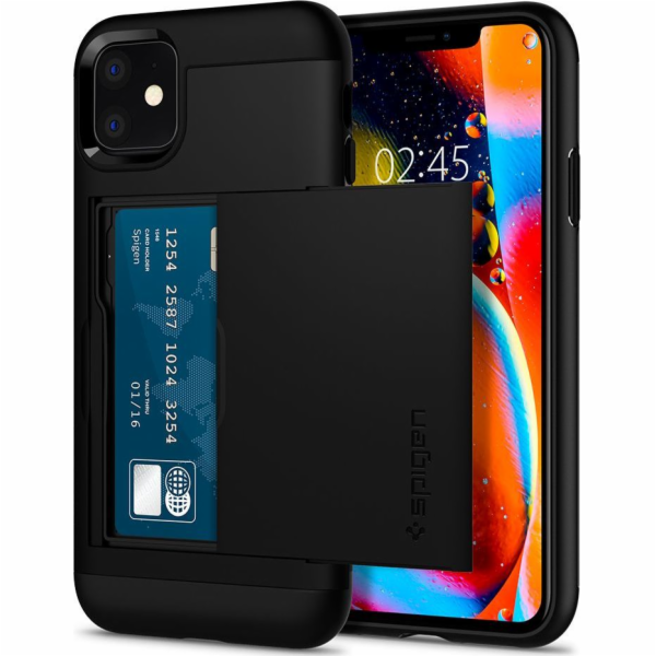Spigen Slim Armor CS iPhone 11 černý univerzální