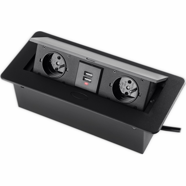Spacetronik Stolní Zásuvka Otevírání 2x USB Spacetronik S...