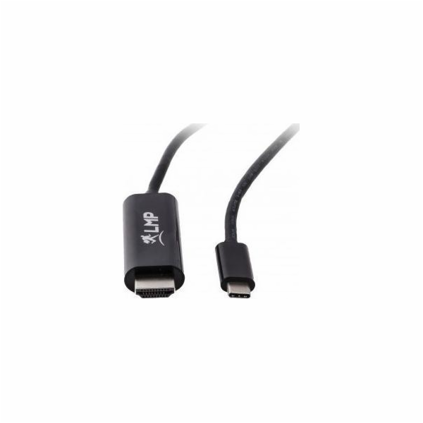 LMP Kabel USB-C - HDMI 1,8 m černý (USBC-HDMI-B)