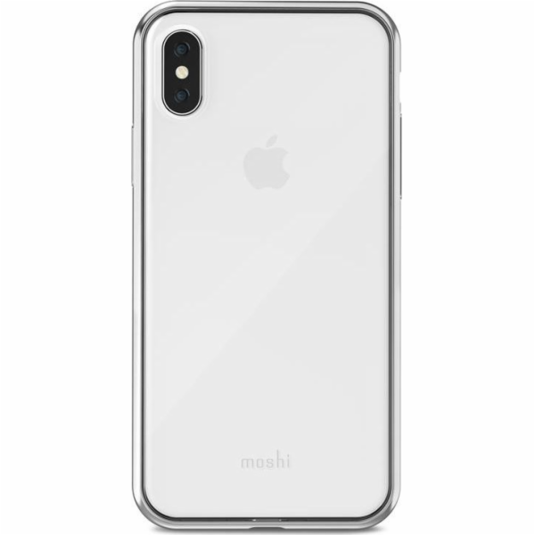Moshi Pouzdro Moshi Vitros - iPhone Xs / X (stříbrné)
