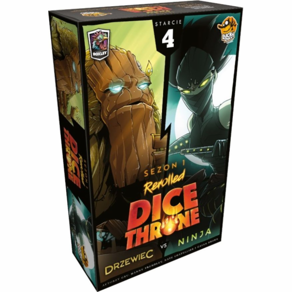 Lucky Duck Dice Throne: Clash 4 - Stromovous vs. Ninja