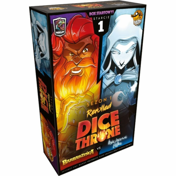Lucky Duck Dice Throne: Showdown 1 - Barbar vs. Moon Elf