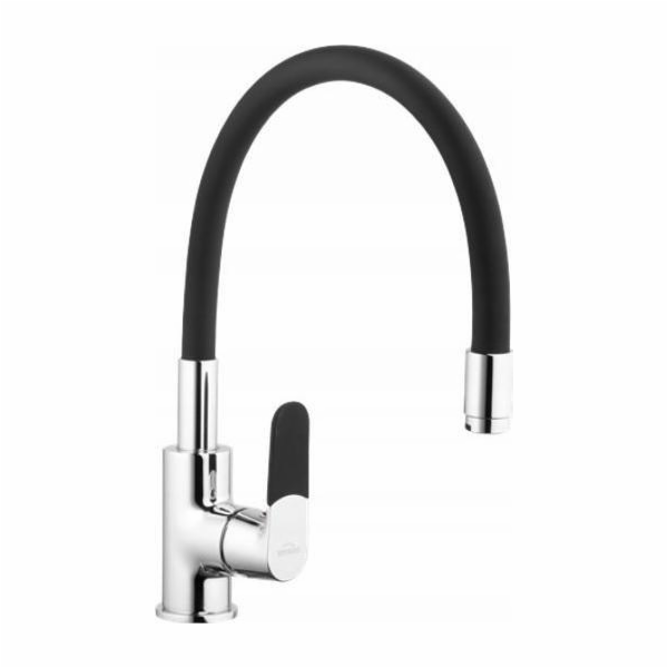 Invena Stojanková kuchyňská baterie Joga černá (BZ-32-L04)