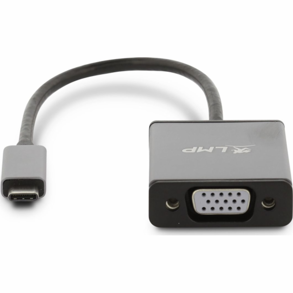 LMP Adaptér 15932 USB-C na VGA, šedý (LMP-USBC-VGA-SG)