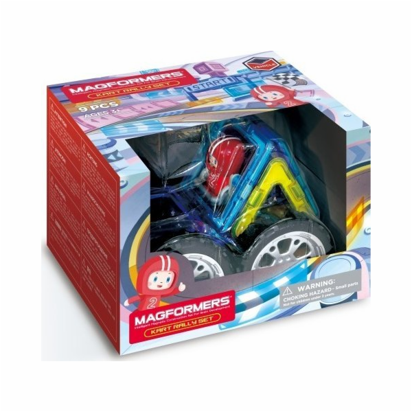 Magformers MAGFORMERS MOTOKÁROVÁ RALLY SADA 9 EL.