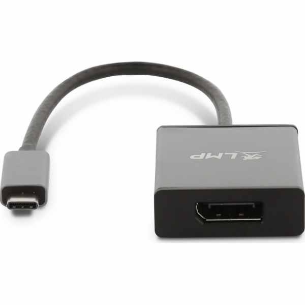 LMP Šedý USB adaptér USB-C na DisplayPort (LMP-USBC-MDP-SG)