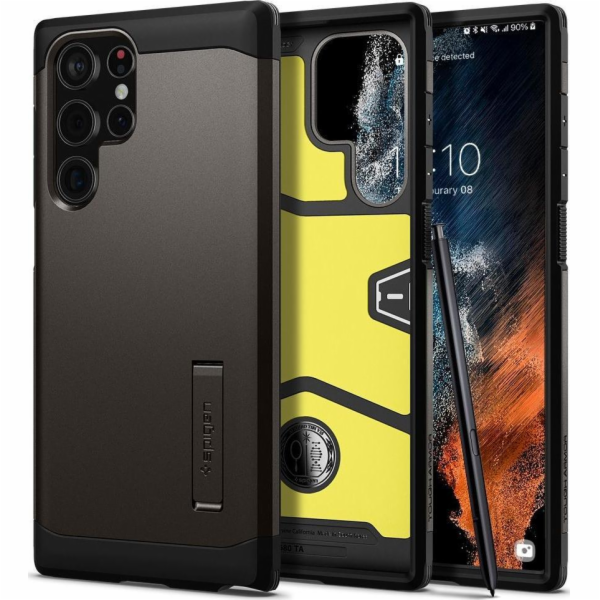 Spigen SPIGEN TOUGH ARMOR GALAXY S22 ULTRA GUNMETAL