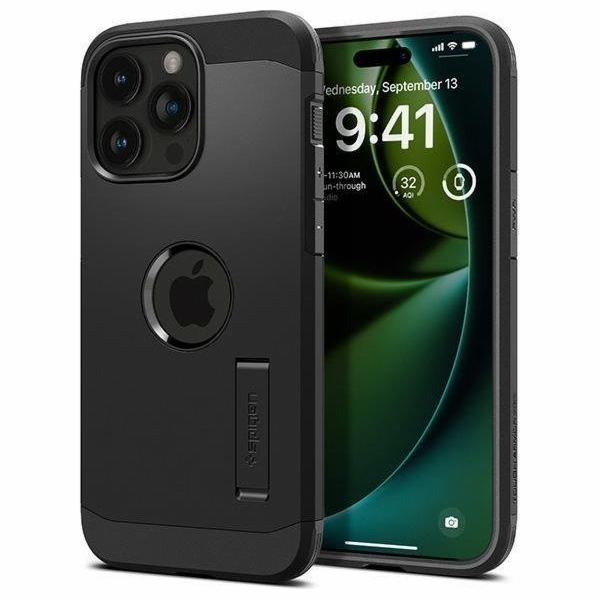 Spigen Tough Armor MAG iPhone 15 Pro 6.1 MagSafe černá/če...