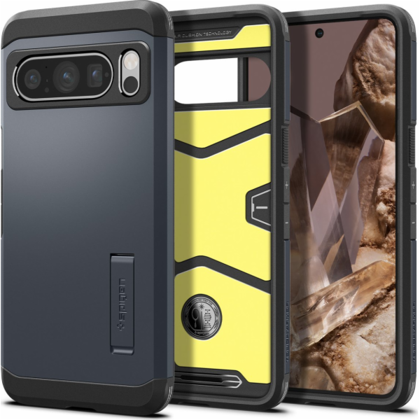 Spigen Tough Armor, kovová břidlice - Google Pixel 8 Pro