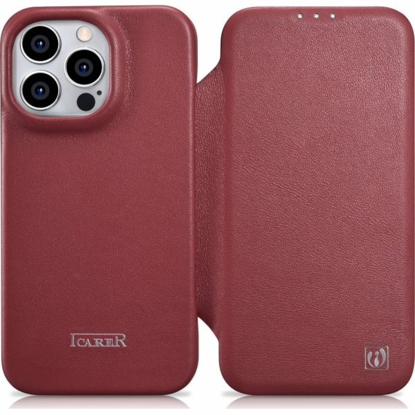iCarer iCarer CE Premium Leather Folio Case pro iPhone 14...