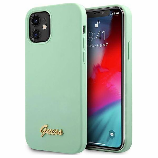 Guess Pouzdro Guess GUHCP12SLSLMGGN Apple iPhone 12 mini ...