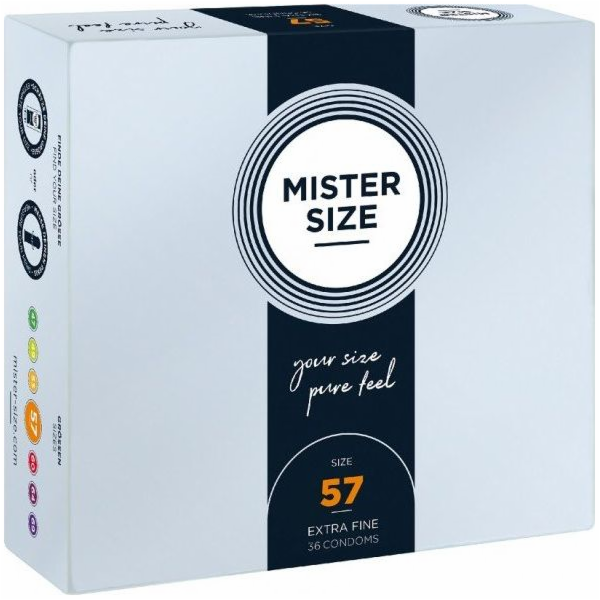 Mister Size Kondomy Mister Size Condoms určené pro veliko...