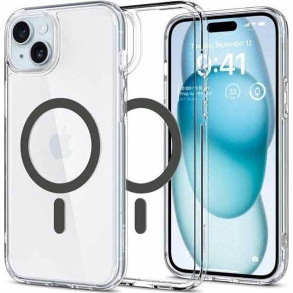 Spigen Spigen Ultra Hybrid MagSafe, grafit - iPhone 15 Plus