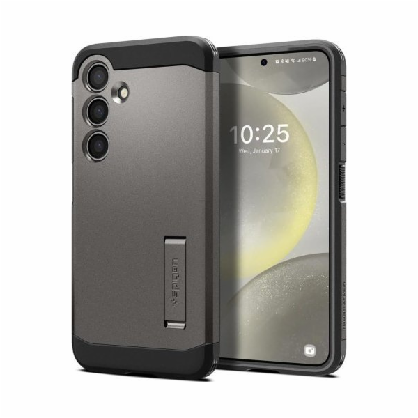 Spigen Tough Armor, stříbrná - Samsung Galaxy S24