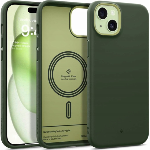 Spigen Pouzdro Caseology Nano Pop MagSafe, avokádo zelené...