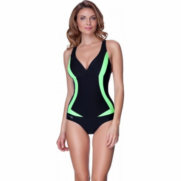 Aqua-Speed Plavky GRETA 44/01 černo-zelené (44590)
