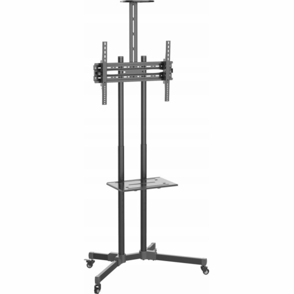Techly Mobilní TV stojan 37-70 palců, 50 kg, 2 police
