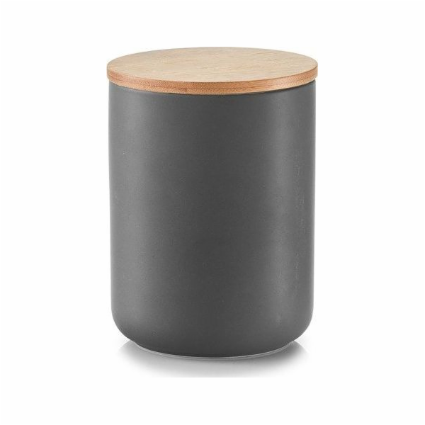 Zeller Nádoba ZELLER s bambusovým víkem, 1150 ml, keramic...