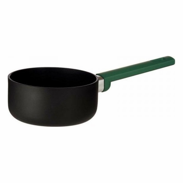 Kinvara Hrnec Dotek 16 cm černý hliník barva zelená (1,3 l)