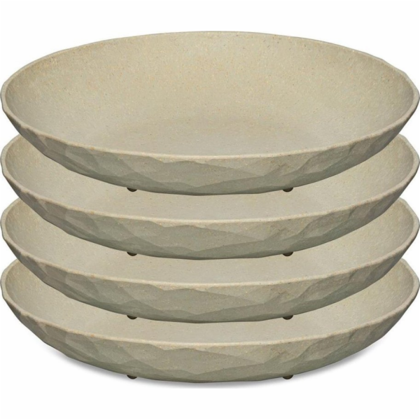 Koziol Talíř Club 220 mm 4 ks. pouštní písek 5006700