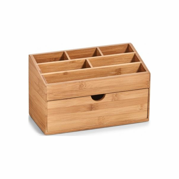 Zeller Zeller, Dřevěný organizér se zásuvkou, bambus
