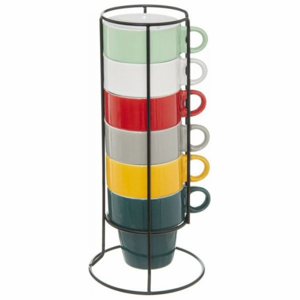 Dekoracja domu Bytové dekorace Sada 6 hrnků Colorama 260 ml