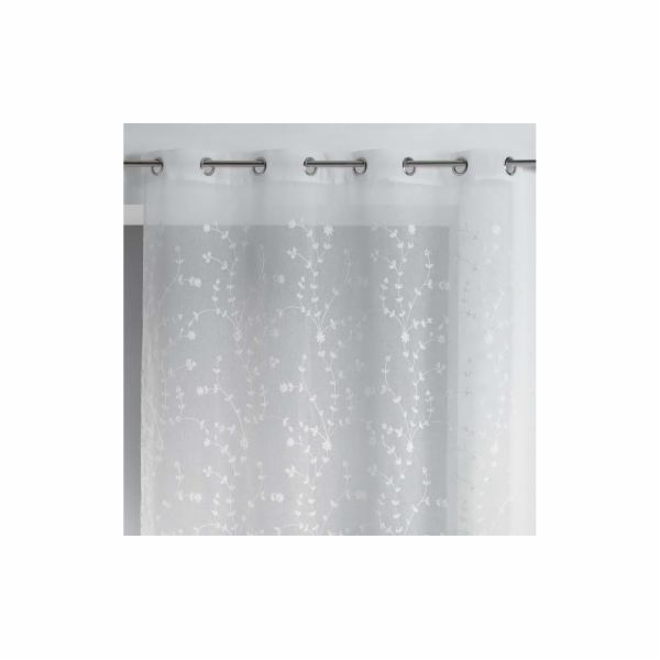 Douceur d`Interieur PETITE FLEUR ZÁVĚS - BÍLÁ 140x240