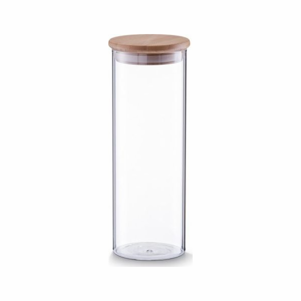 Zeller Zeller, Skleněná nádoba s bambusovým víkem, 1600 ml