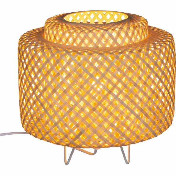 Atmosphera Stolní lampa z přírodního bambusu, moderní stí...