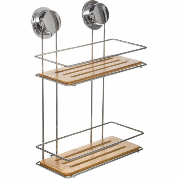 5five Dvoupatrová koupelnová police do sprchového koutu V...