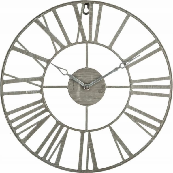 Atmosphera Nástěnné hodiny Gray Vintage
