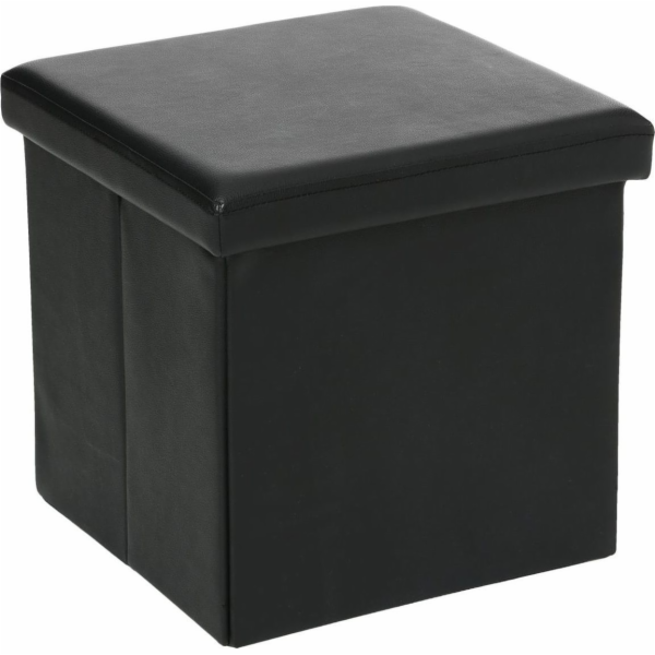 Atmosphera Puf Callie Black 38x38 cm