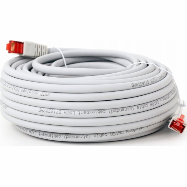Gembird GEMBIRD patch kabel kat.6A SFTP LSZH 40m šedý
