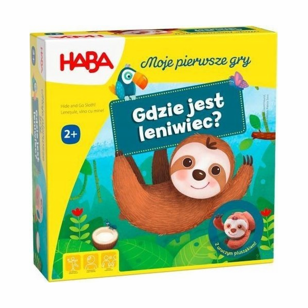 Haba Game Moje první hry - Kde je lenochod?