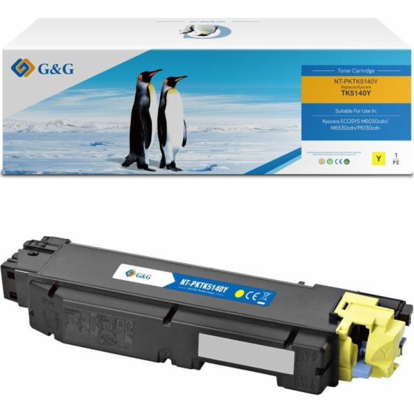 G&G Toner Kompatibilní toner G&G pro Kyocera TK5140Y, NT-...