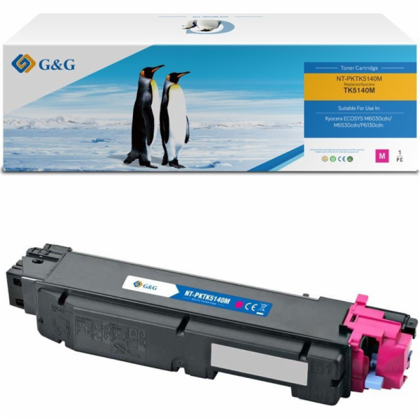 G&G Toner Kompatibilní toner G&G pro Kyocera TK5140M, NT-...