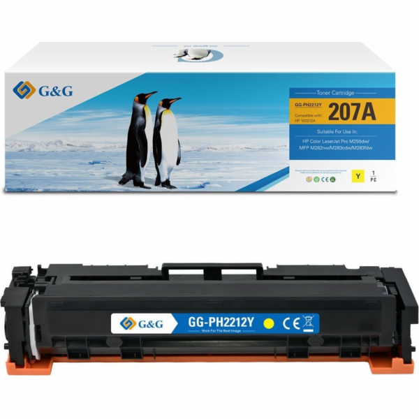 G&G Toner Kompatibilní toner G&G s HP W2212A, NT-PH2212Y,...