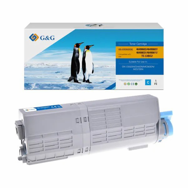 G&G Toner Toner kompatibilní s OKI 46490607, NT-COC532XXC...