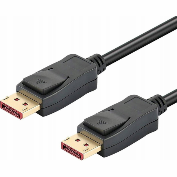 Techly Cable Kabel TECHLY DisplayPort 1.4 8K 60Hz 5m Čern...