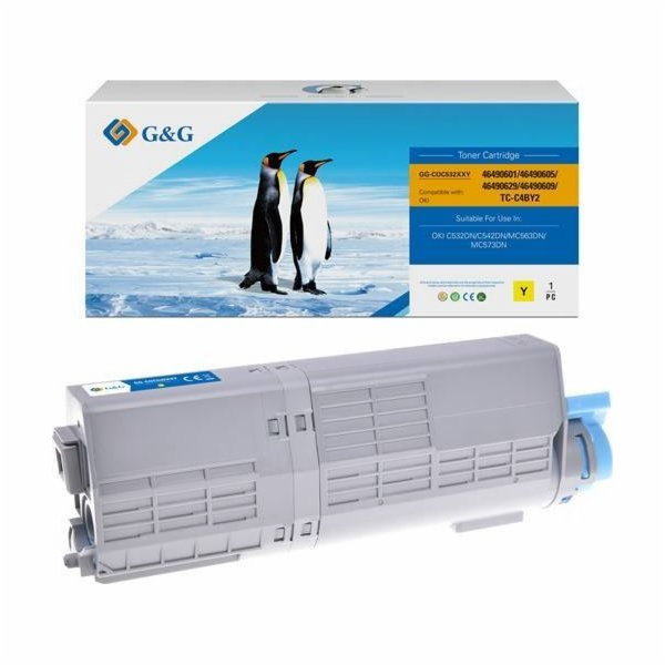 G&G Toner Kompatibilní toner G&G s OKI 46490605, NT-COC53...